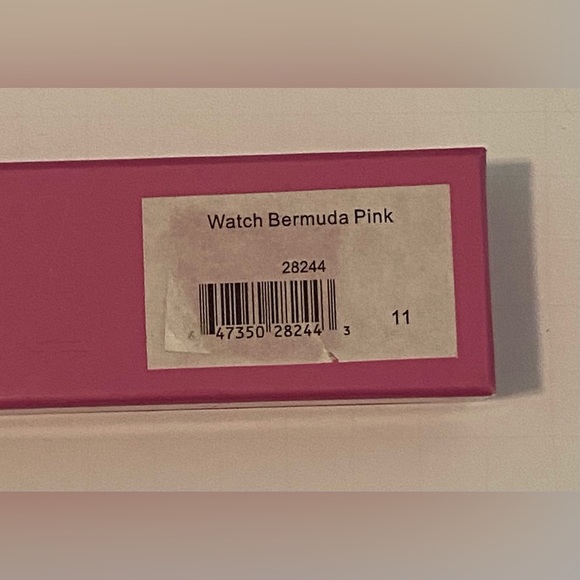Vera Bradly | Signature | Bermuda Pink Watch with Original Box | Retired - Picture 12 of 13